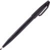 Sign S520, Fibre Tip Pen, Black, Non-Retractable, Broad, 1mm Line Width, Non-Refillable, 12 Pack thumbnail-1