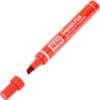 N60, Permanent Marker Pen, Red, Broad, Chisel, Non-Retractable, 12 Pack thumbnail-0