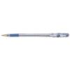 Superb, Ballpoint Pen, Blue, Non-Retractable, Medium, 0.5mm Line Width, Cartridge, 12 Pack thumbnail-0