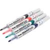 Maxiflo Series, Whiteboard Marker, Assorted Colours, Fine Tip Size, Bullet Nib, Pack of 4 thumbnail-0