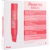 N50XL, Permanent Marker Pen, Red, Extra Broad, Chisel, Non-Retractable, 6 Pack thumbnail-2