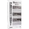 N50S, Permanent Marker Pen, Black, Fine, Bullet, Non-Retractable, 12 Pack thumbnail-2