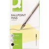 Ballpoint Pen, Black, Medium Tip Size, 1mm Line Width, Pack of 50 thumbnail-1