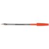 Ballpoint Pen, Red, Medium Tip Size, 1mm Line Width, Pack of 20 thumbnail-0