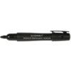 Premium, Permanent Marker Pen, Black, Broad, Bullet, Non-Retractable, 10 Pack thumbnail-0