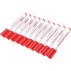 Whiteboard Marker, Red, Broad Tip Size, Bullet Nib, Pack of 10 thumbnail-1