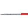 316 Lumocolor, OHP Marker Pen, Red, Fine, Bullet, Non-Retractable, 10 Pack thumbnail-0