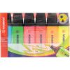 Boss , Highlighter , Assorted , 2.0 - 5.0mm , Chisel , 6 Pack thumbnail-1