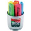 Boss , Highlighter , Assorted , 2.0 - 5.0mm , Chisel , 6 Pack thumbnail-0