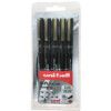 Pin, Drawing Pen, Black, Non-Retractable, Extra Fine, 0.05mm Line Width, Non-Refillable, 5 Pack thumbnail-0