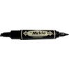 Mckie, Permanent Marker Pen, Black, Medium;Broad, Bullet, Non-Retractable, 10 Pack thumbnail-0