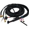 TTS018 Standard Rigid Head Tig Torch 350dc / 250ac - Water Cooled x 3.8 mtr cable thumbnail-0