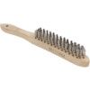 4-ROW STAINLESS STEEL WIRE BRUSH thumbnail-1