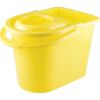 15ltr Plastic Mop Bucket Yellow thumbnail-0