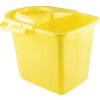 15ltr Plastic Mop Bucket Yellow thumbnail-1