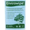 ENVIROWIPE FOLDED CLOTHS,COMPOSTABLE, BLUE (PK-25) thumbnail-0