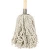 Socket Mop and Handle, Pure Yarn, White, 60in., 200g thumbnail-1