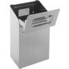 OPEN BIN METAL 60LTR STAINLESS STEEL 65x35x24CM thumbnail-2