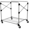 Rubbermaid X Cart, Load Carrier, 889mm Height, 164mm Width, 839mm Length, Grey/Black thumbnail-0