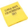 Yellow Clinical Incinerate Waste Sacks thumbnail-1