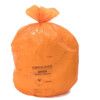 Clinical Waste Bags, Orange, 80L, Medium Duty, Pack of 200 thumbnail-0