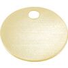 30mm BRASS IDENTITY DISCS 5mm HOLE (EACH) thumbnail-0