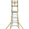 5-Tread, Folding Step Ladder, 1.375m, Glass Fibre, Large Platform, High Safety rail thumbnail-0