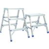 Step Stool, 443mm, Aluminium, Silver thumbnail-1