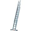 Aluminium Professional Triple Extension Ladder, 7m Size Extended, EN 131 thumbnail-0