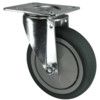 Castor, Medium Duty, Unbraked, Swivel, 100mm, 100kg Load Capacity thumbnail-0