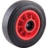 RUBBER TYRE POLYPROP' CTR160mm-1"B WHEEL R/BRG thumbnail-0