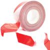 Non-Adhesive, Barrier Tape, Polyethylene, Red/White, 76.2mm x 500m thumbnail-0