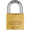 Keyed Padlock, Key Blank, Brass, Bronze, 30mm Width, Weatherproof thumbnail-0