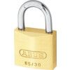 Keyed Padlock, Keyed Different, Brass, Bronze, 30mm Width, Weatherproof thumbnail-0