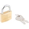 Keyed Padlock, Keyed Different, Brass, Bronze, 40mm Width, Weatherproof thumbnail-1