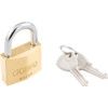 Keyed Padlock, Keyed Alike, Brass, Bronze, 40mm Width, Weatherproof thumbnail-1