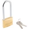 Keyed Padlock, Keyed Alike, Brass, Bronze, 50mm Width, Weatherproof thumbnail-1