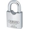 Keyed Padlock, Keyed Alike, Hardened Steel, Silver, 55mm Width, Weatherproof thumbnail-0