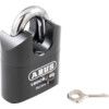 Combination Padlock, Hardened Steel, Black, 63mm Width, Weatherproof thumbnail-1