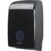 FOLDED HAND TOWEL DISPENSER INTERLEAVED BLACK thumbnail-1