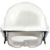 Spectrum, Safety Helmet, White, ABS, Not Vented, Reduced Peak, Includes Side Slots thumbnail-0