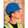 EVOLite®, Safety Helmet, Blue, ABS, Vented, Standard Peak, Includes Side Slots thumbnail-0