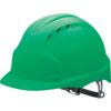 EVO®2, Safety Helmet, Green, HDPE, Vented, Standard Peak, Includes Side Slots thumbnail-0