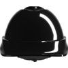 V-GARD 200 Vented Safety Helmet with FAS-TRAC III Suspension and Sewn PVC Sweatband, Black thumbnail-1