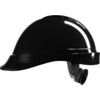 V-GARD 200 Vented Safety Helmet with FAS-TRAC III Suspension and Sewn PVC Sweatband, Black thumbnail-2