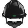 V-GARD 520 Safety Helmet with FAS-TRAC III Suspension and Integrated PVC Sweatband, Black thumbnail-2