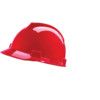 V-Gard, Safety Helmet, PushKey Sliding Suspension, Red thumbnail-0