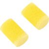 Disposable Ear Plugs, Uncorded, Not Detectable, Barrel Plug Shape, 28dB, Yellow, PVC, Pack of 500 Pairs thumbnail-0