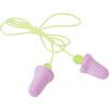 No-Touch, Disposable Ear Plugs, Corded, Not Detectable, Cone, 35dB, Pink, Foam, Pk-100 Pairs thumbnail-0