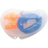 Smartfit, Reusable Ear Plugs, Corded, Triple Flange, Orange, Pk-50 Pairs thumbnail-1